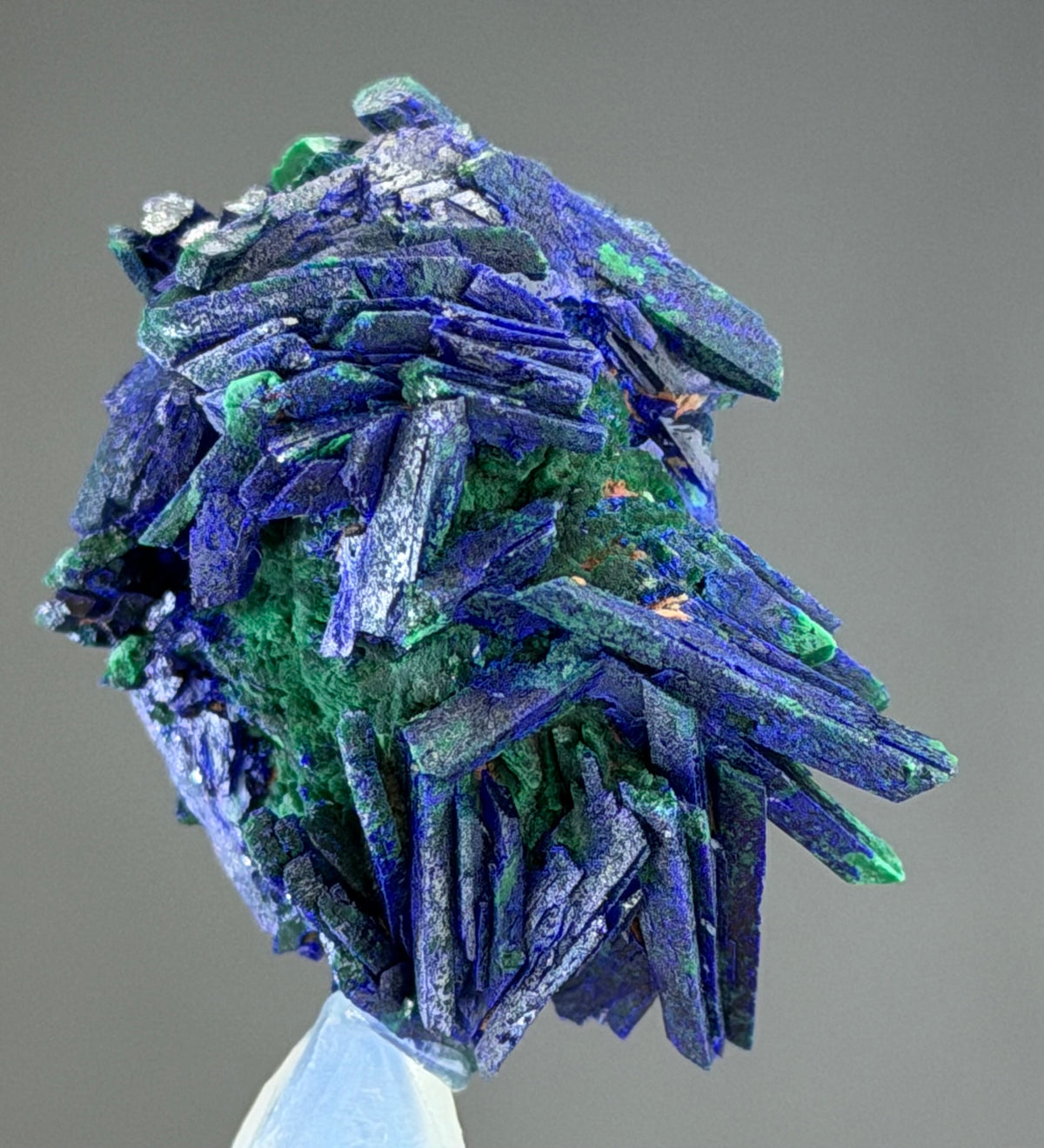 Azurite With malachite lustrous Rosette in Perfect Conditions conditions