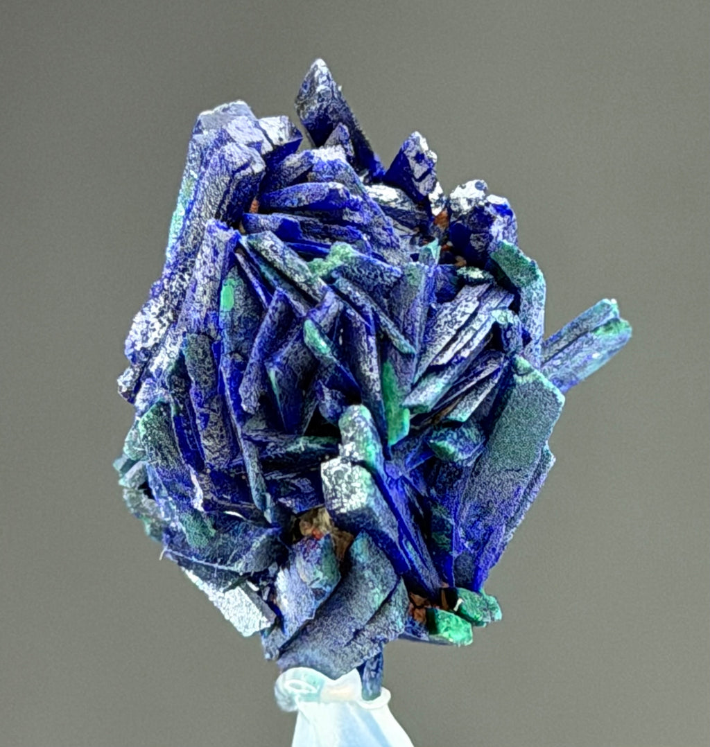 Azurite With malachite lustrous Rosette in Perfect Conditions conditions