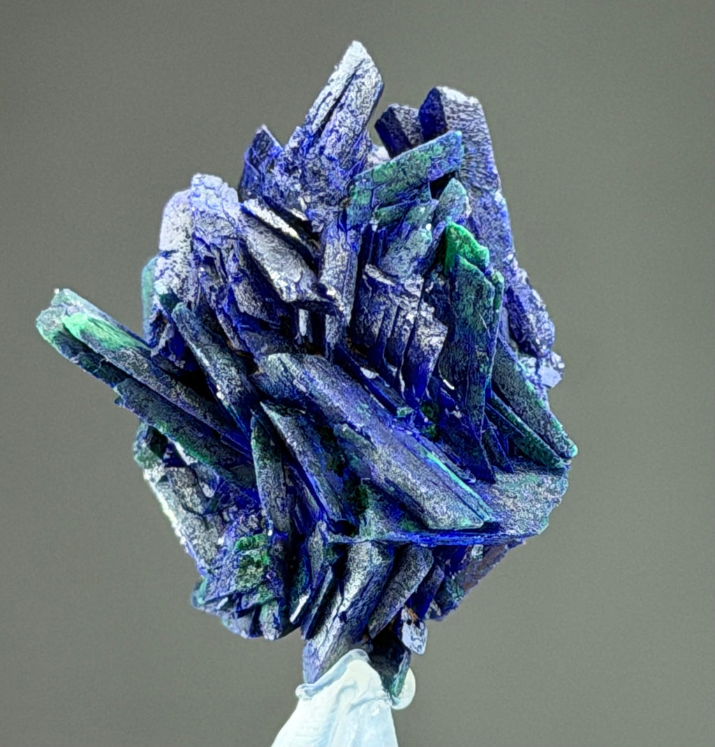Azurite With malachite lustrous Rosette in Perfect Conditions conditions