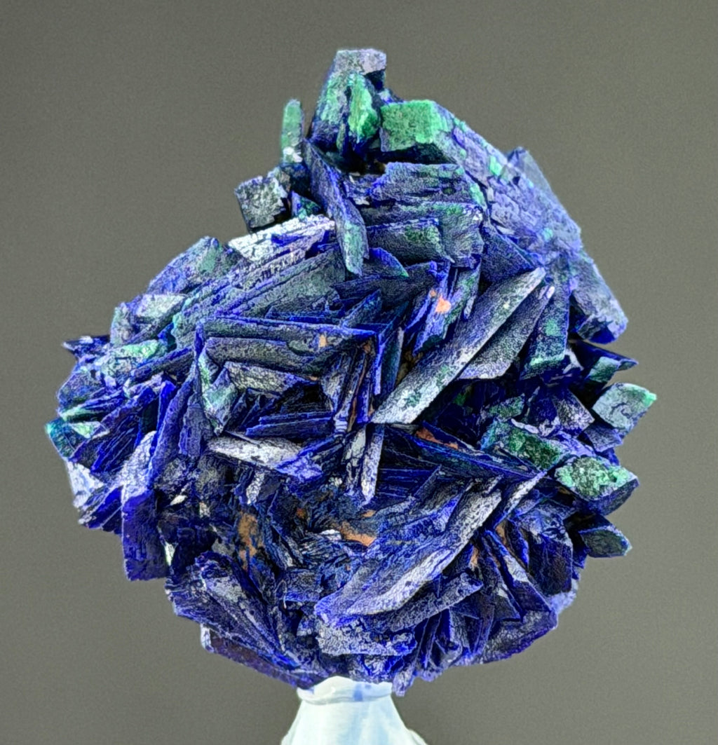 Azurite With malachite lustrous Rosette in Perfect Conditions conditions