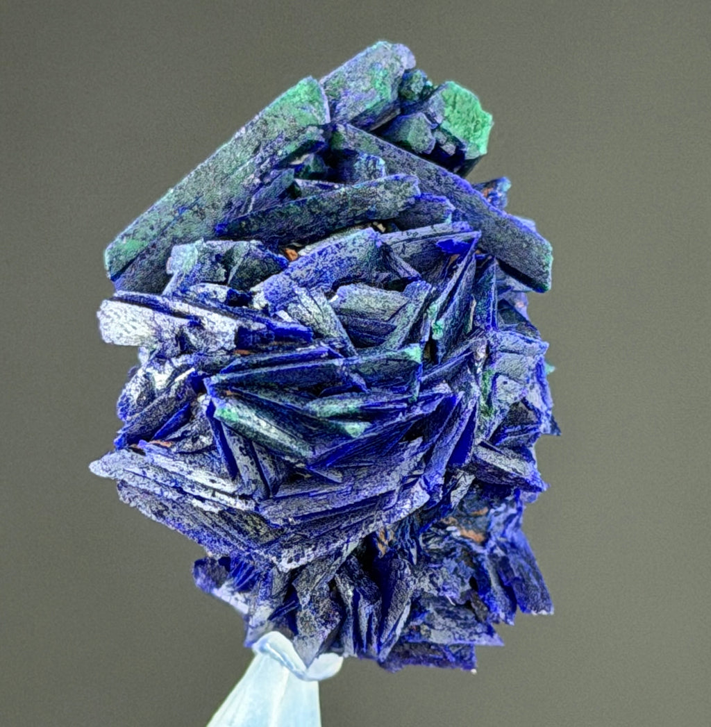 Azurite With malachite lustrous Rosette in Perfect Conditions conditions