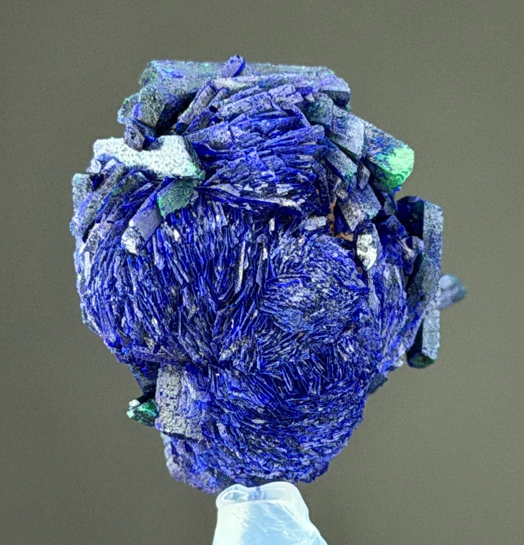 Azurite With malachite lustrous Rosette in Perfect Conditions conditions
