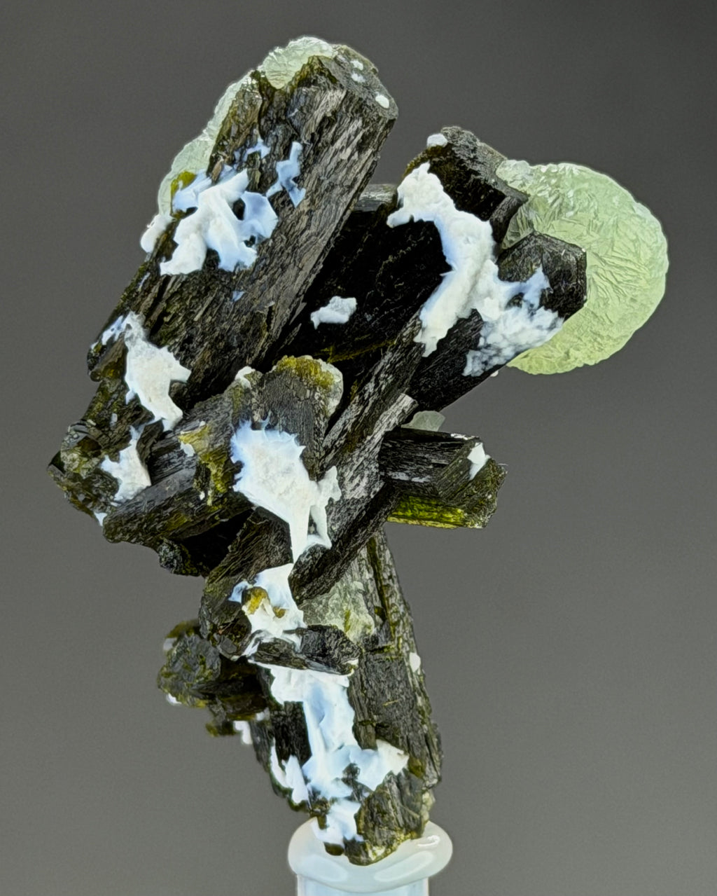 Nice mineral Combo - Epidote , Prehenite and calcite in Perfect Conditions- Mineral Specimens Collectors
