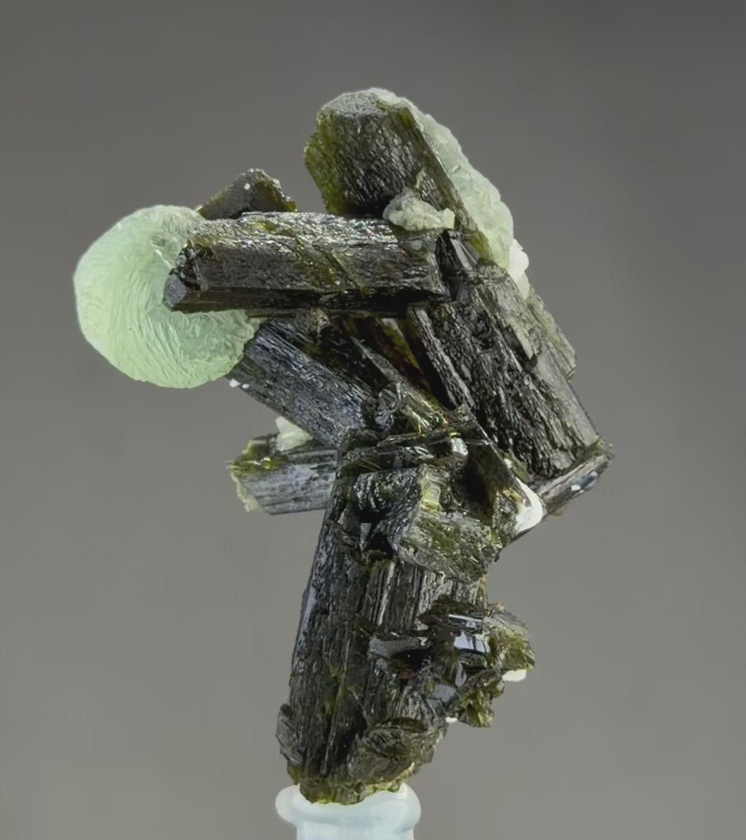 Nice mineral Combo - Epidote , Prehenite and calcite in Perfect Conditions- Mineral Specimens Collectors